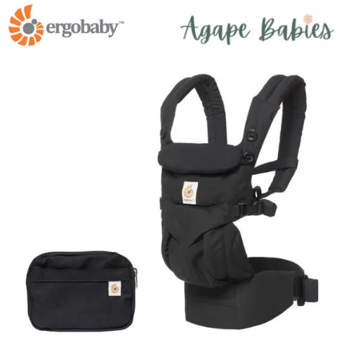 [1 year local warranty] ErgoBaby Omni 360 Baby Carrier - Pure Black