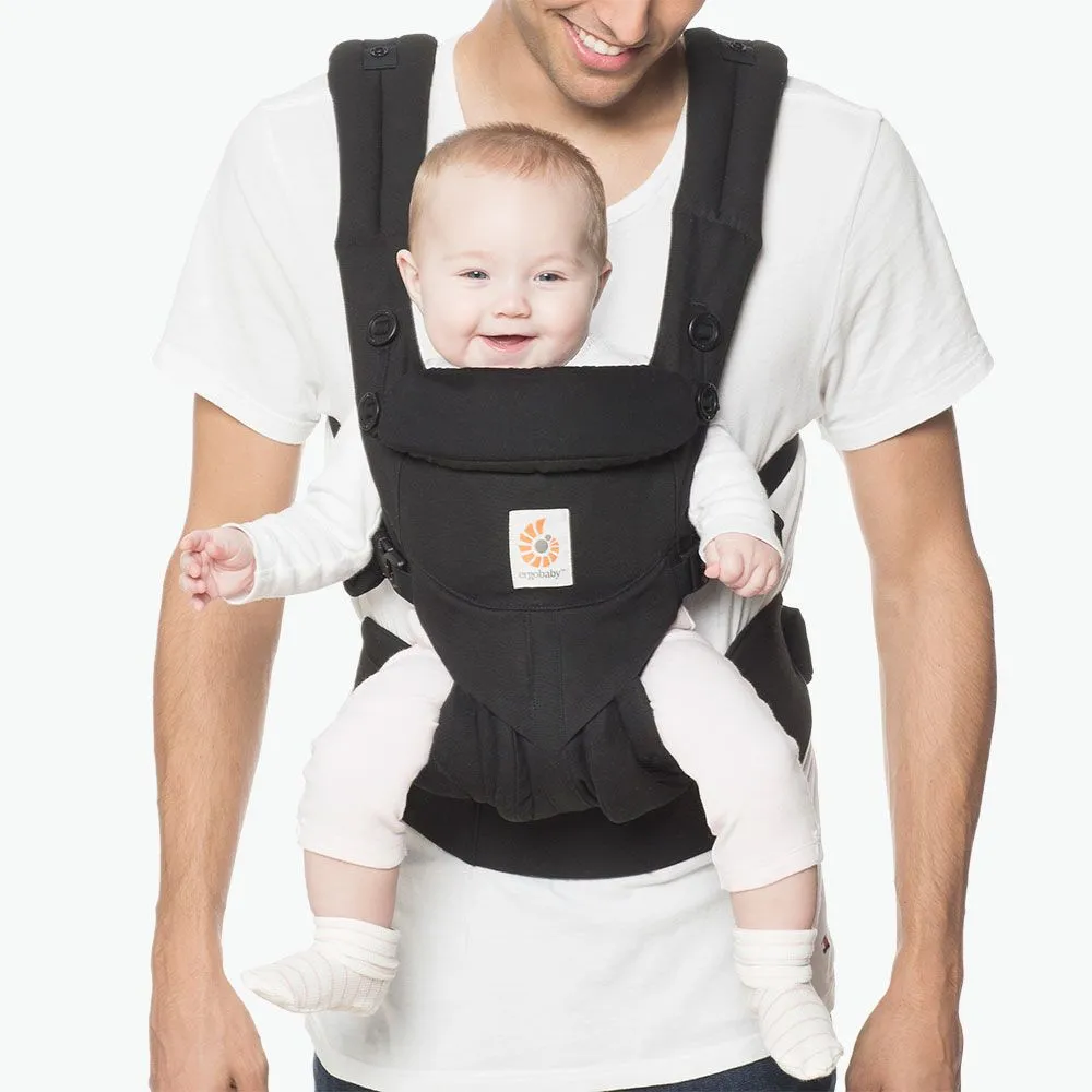 [1 year local warranty] ErgoBaby Omni 360 Baby Carrier - Pure Black