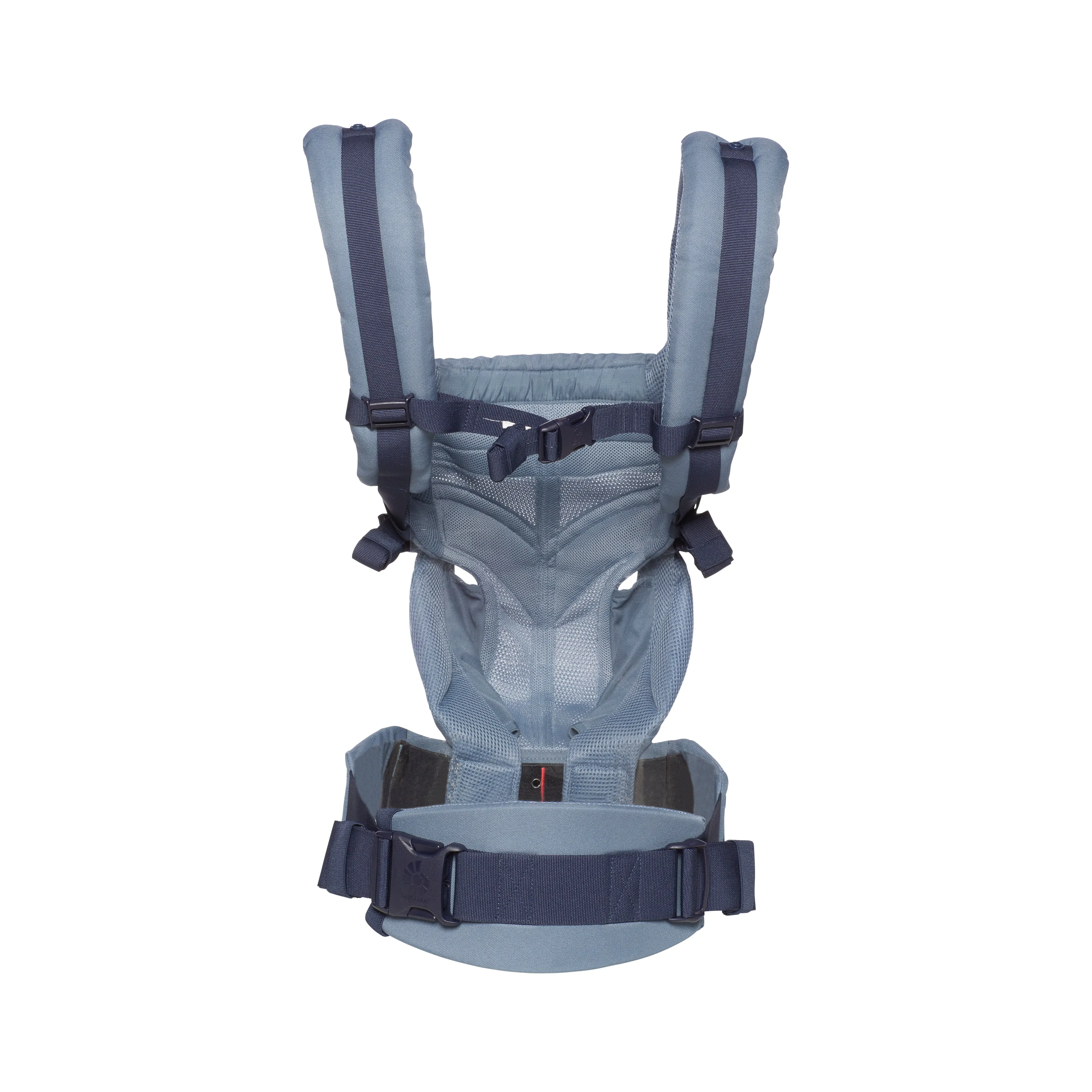 [1 year local warranty] Ergobaby Omni 360 Cool Air Mesh Baby Carrier - Oxford Blue