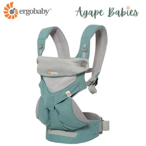 [1 year local warranty] Ergobaby Performance 360 4 Position Baby Carrier - Cool Air Mesh Icy Mint