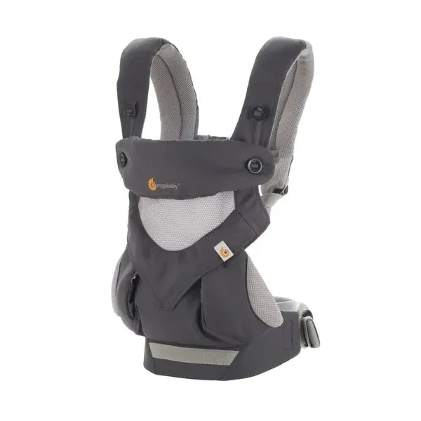 [10 year local warranty] ErgoBaby 360 Cool Air Mesh Baby Carrier - Carbon Grey