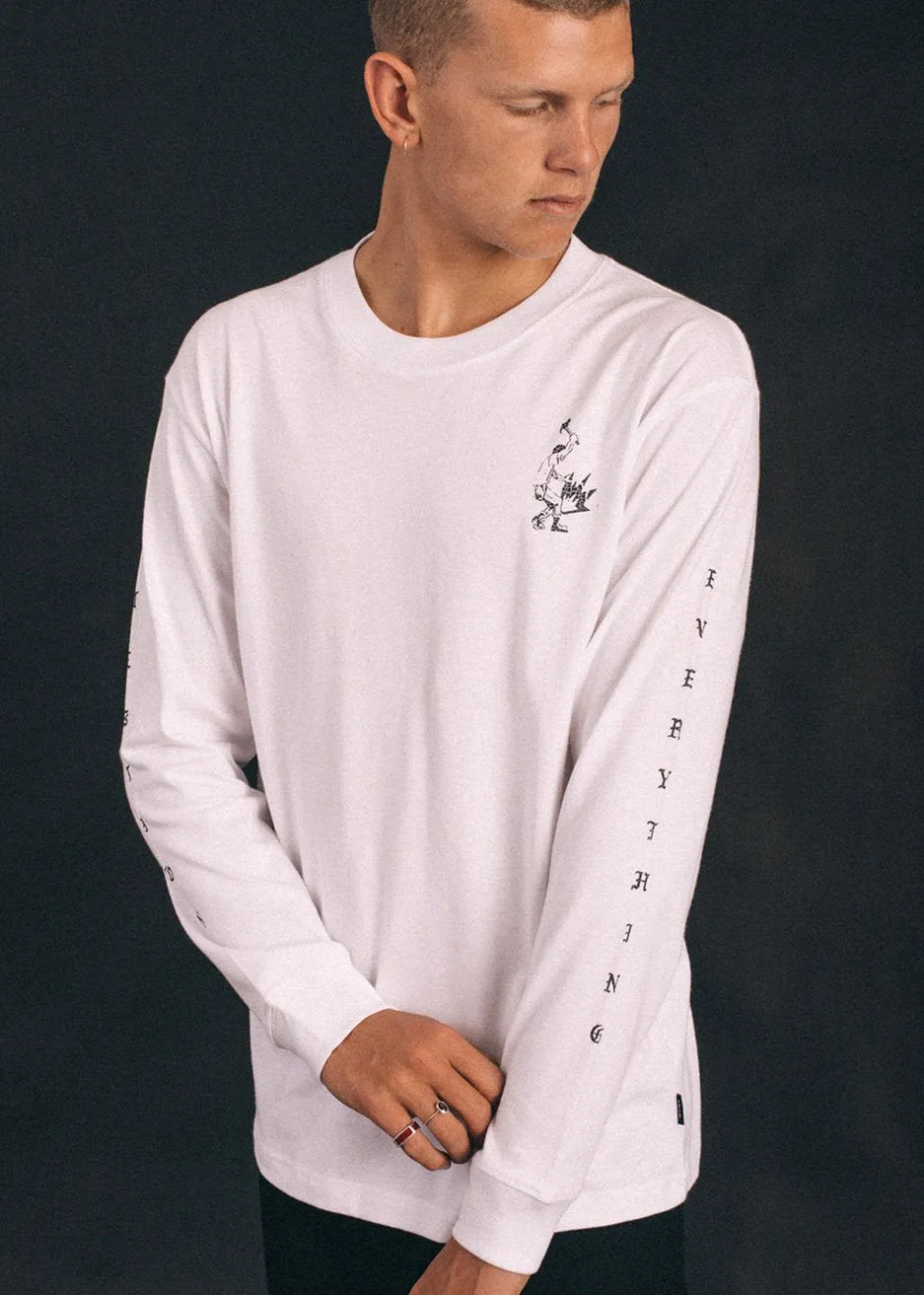 Afends Mens Society - Long Sleeve Tee