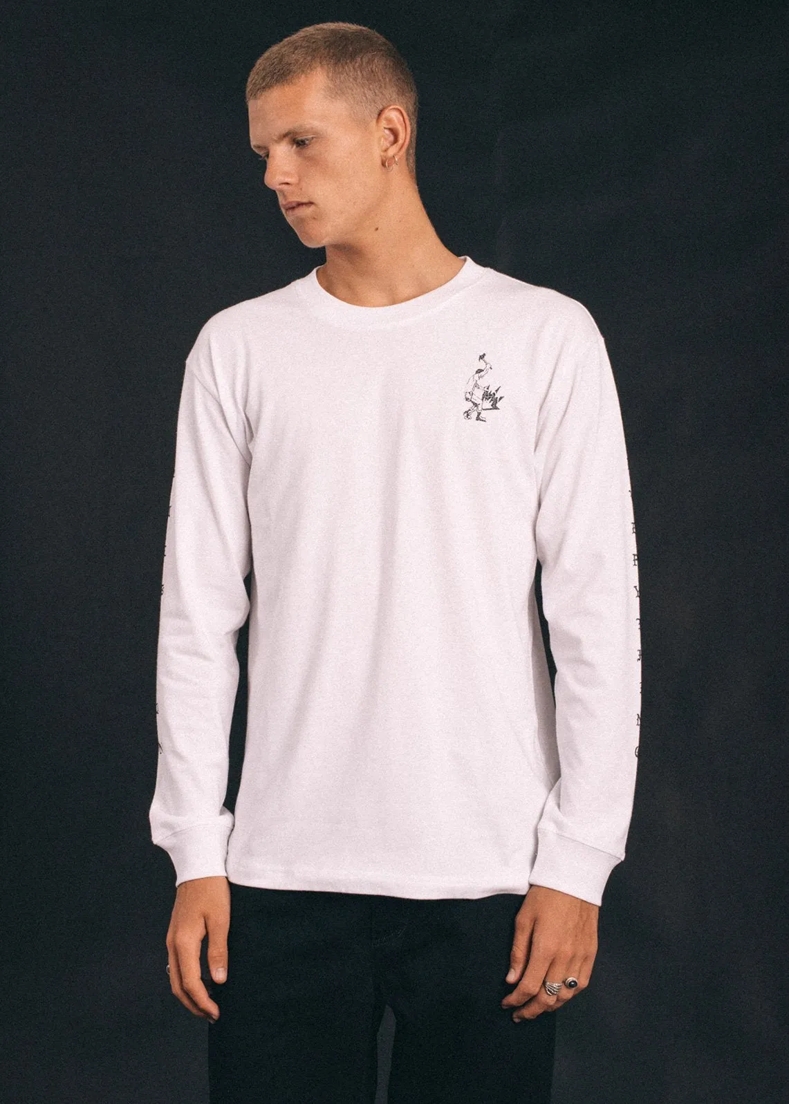 Afends Mens Society - Long Sleeve Tee