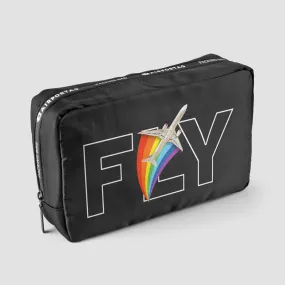 Airplane Rainbow Fly - Packing Bag