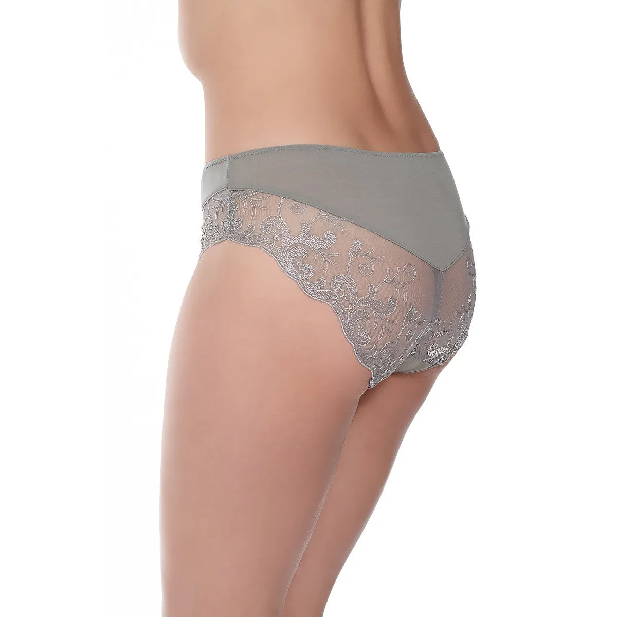 Allegra Silver Brief Panty - Fantasie