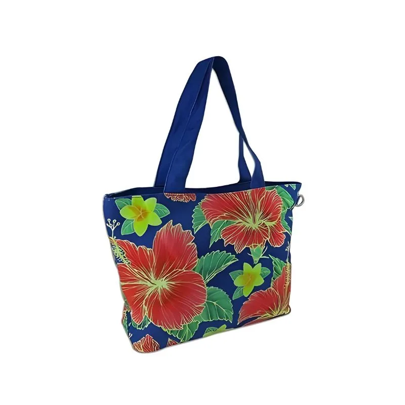 Aloha Hibiscus Medium Tote