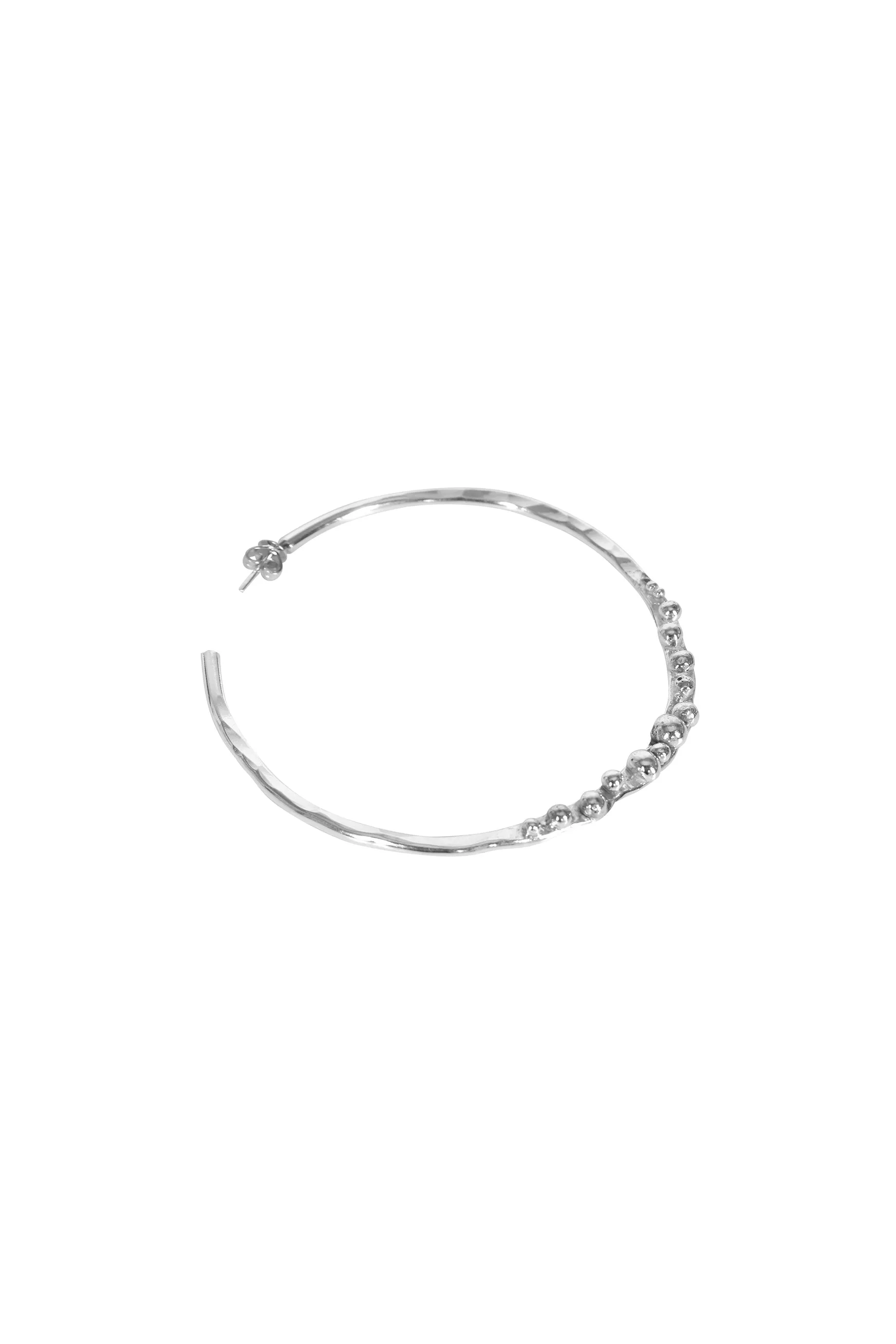 Alouette Design
 Tinsel Hoops - Silver