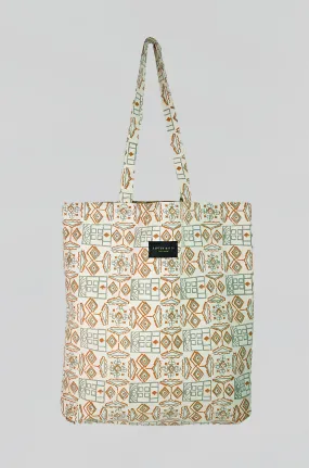 Artisanal Canvas Tote Bag in Royal