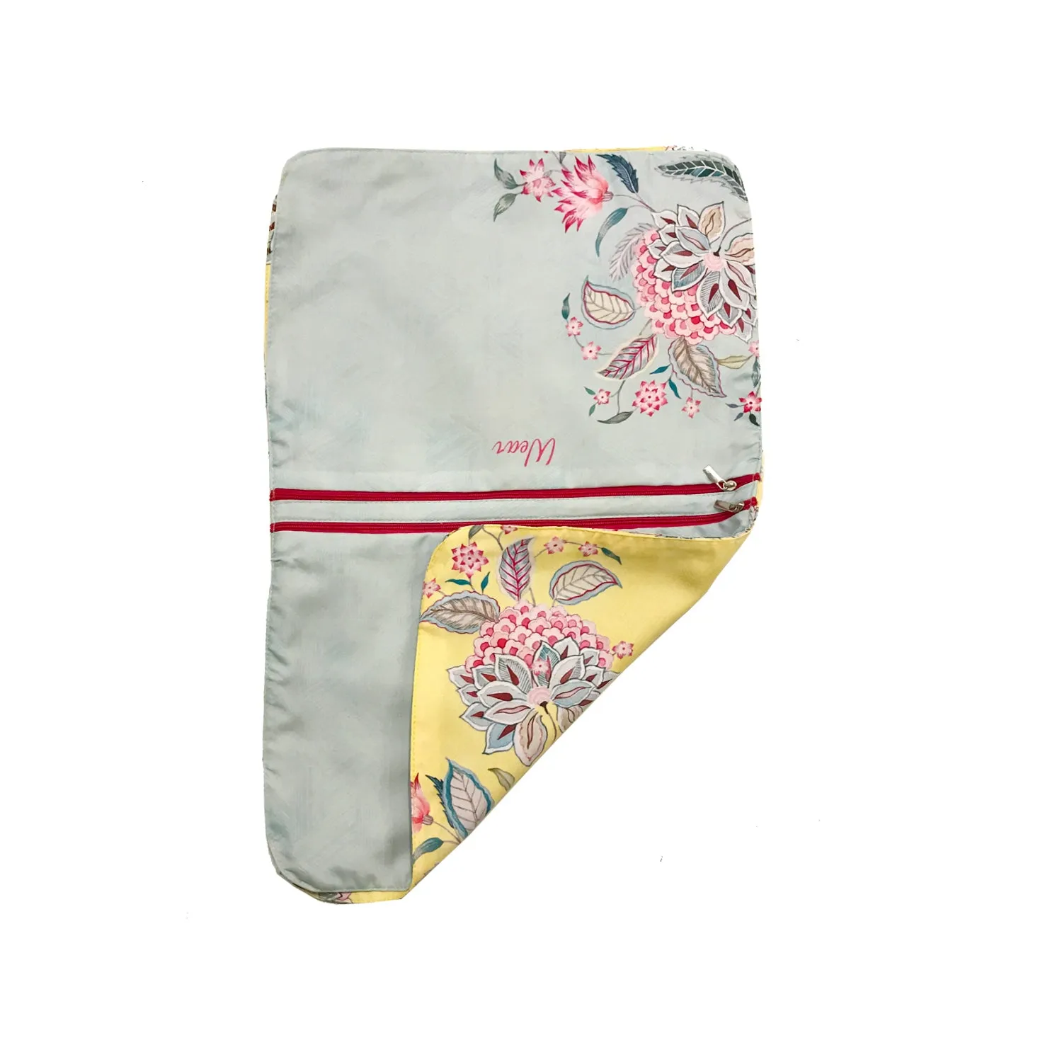 Aster Blooms Lingerie Bag