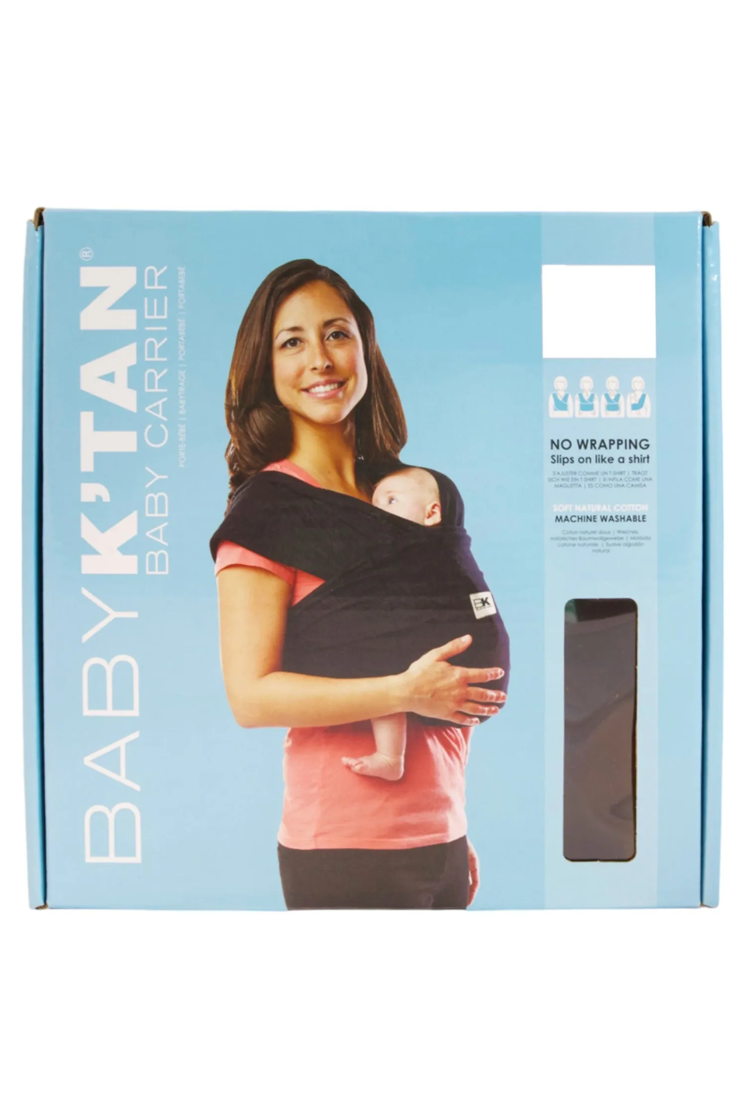 Baby K'tan Original Baby Carrier - Eggplant - M