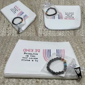 Be Kind Bag with Bracelet