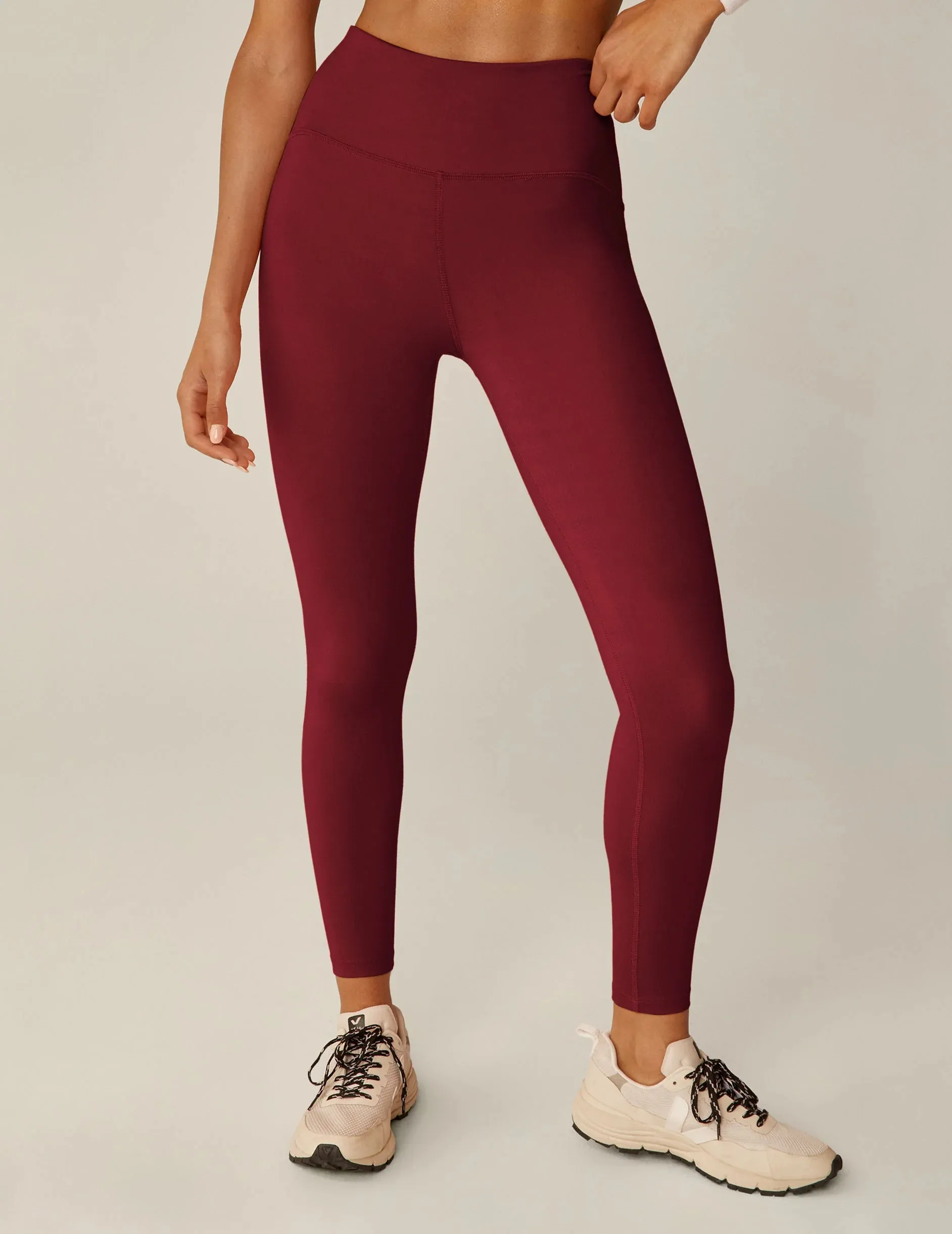 Beyond Yoga Powerbeyond Strive Midi Legging - California Merlot