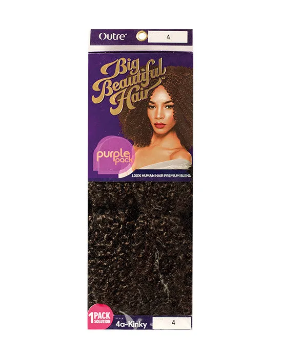 Big Beautiful Hair - 4a-Kinky wvg (Purple Pack)