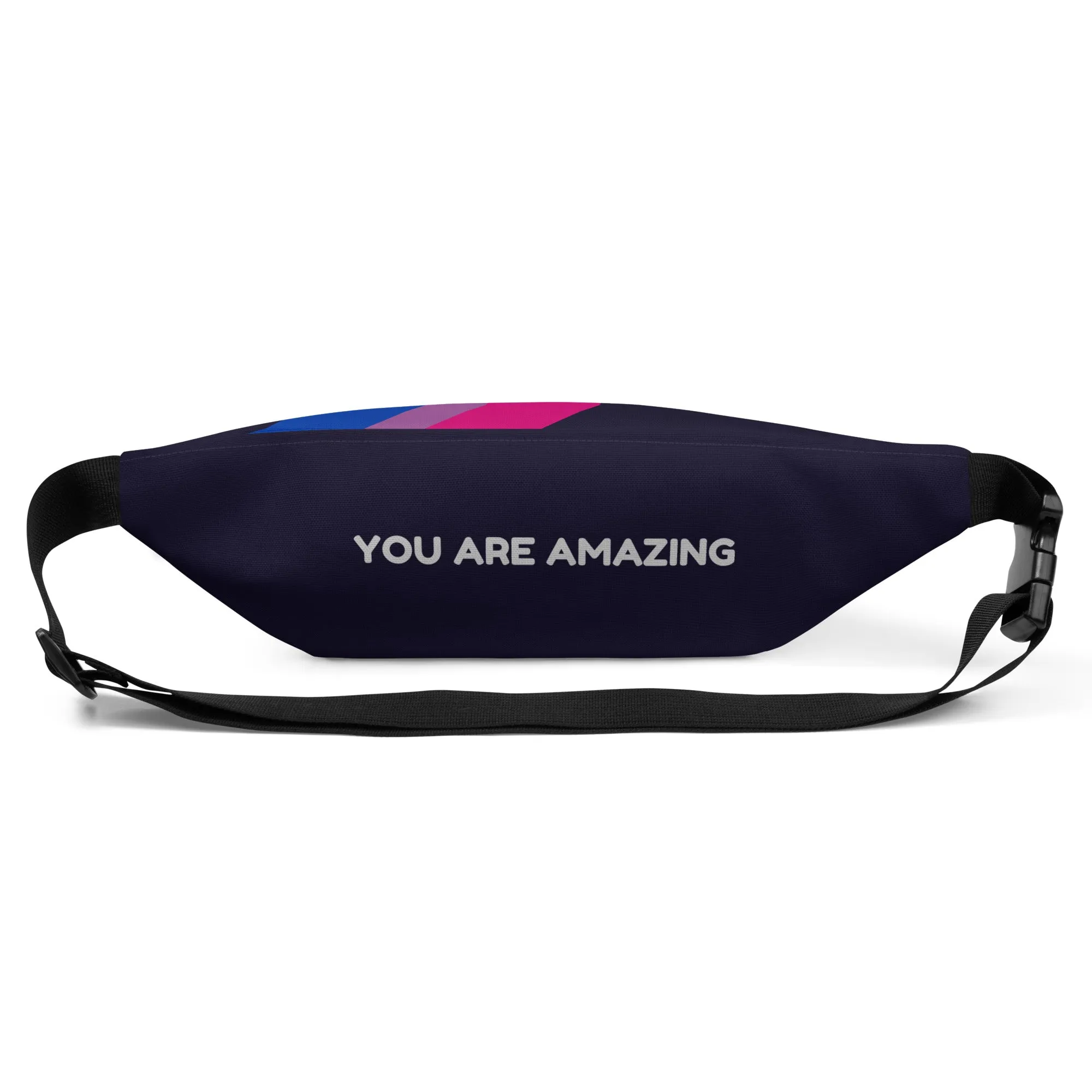 Bisexual Pride Flag Diagonal Fanny Pack/Bum Bag