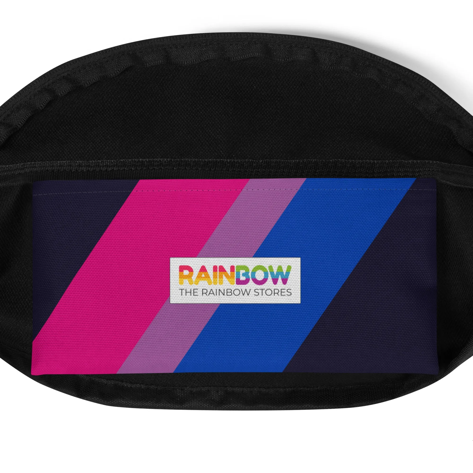 Bisexual Pride Flag Diagonal Fanny Pack/Bum Bag