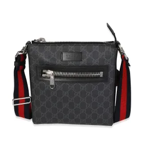 Black GG Supreme Messenger