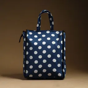 Blue - Handcrafted Cotton Shopping Hand Bag 23