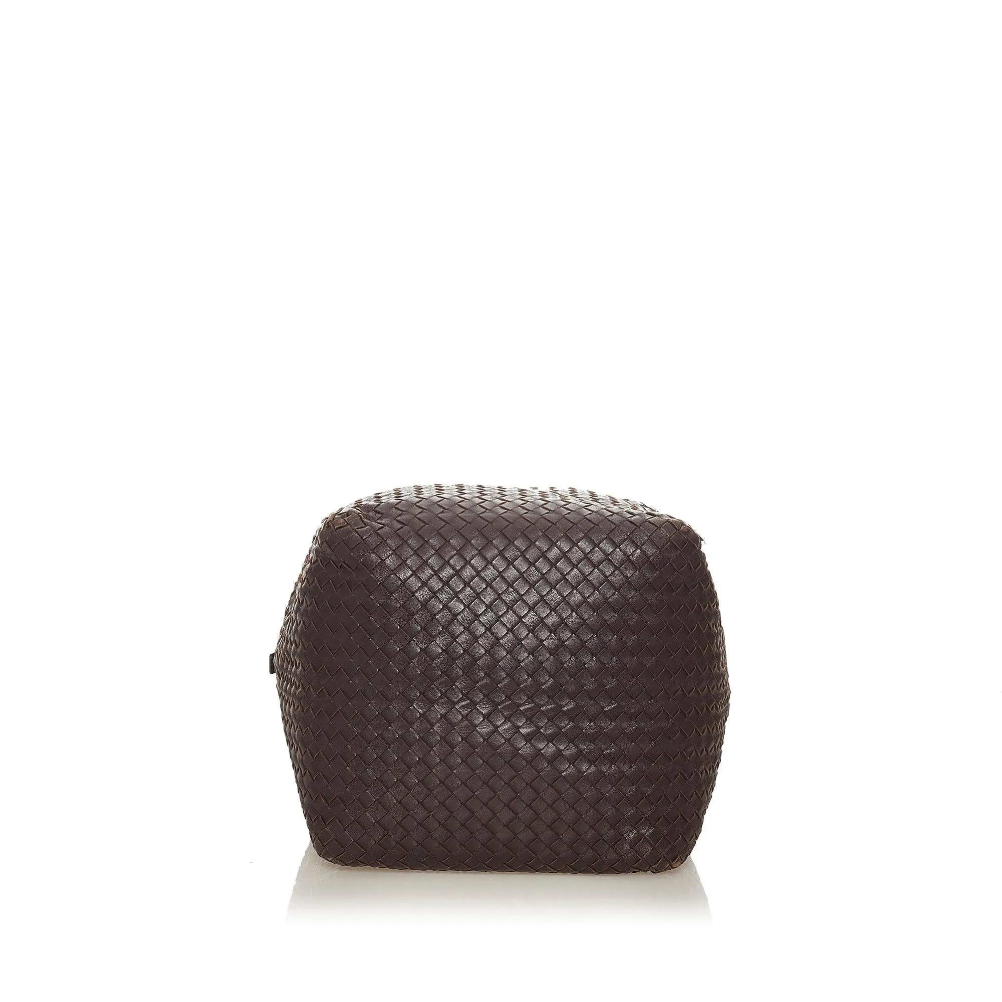 Bottega Veneta Intrecciato Leather Shoulder Bag (SHG-27651)