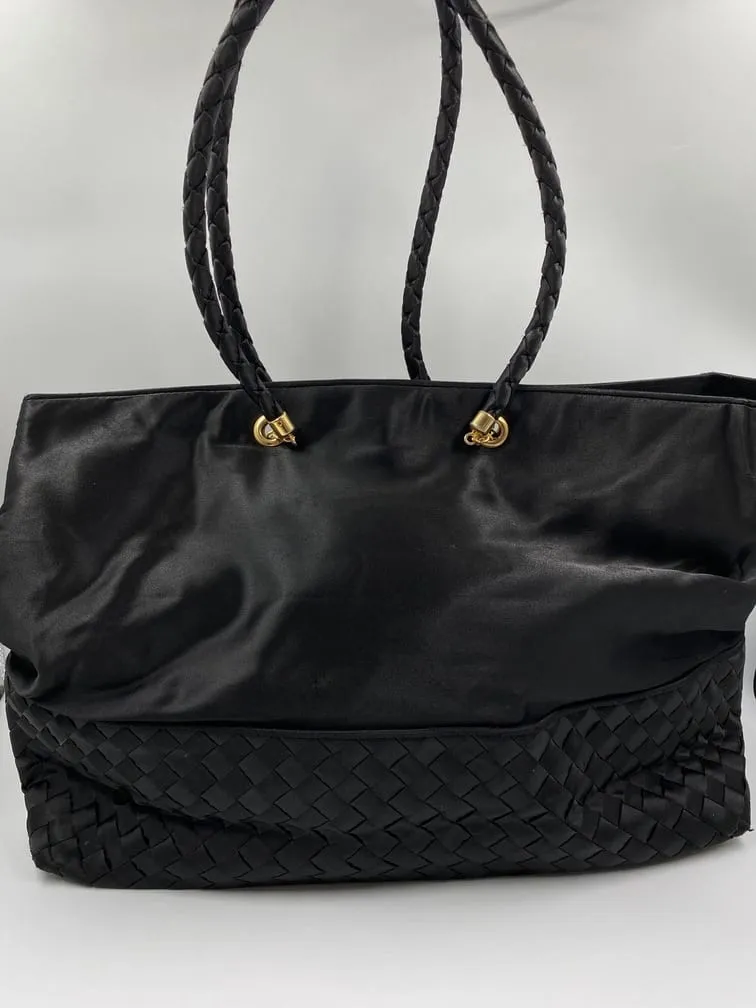 Bottega Veneta satin tote