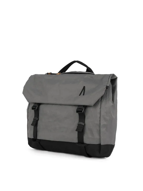 Boundary Supply Rennen Shoulder X-Pac Bag in Urbane Grey Color