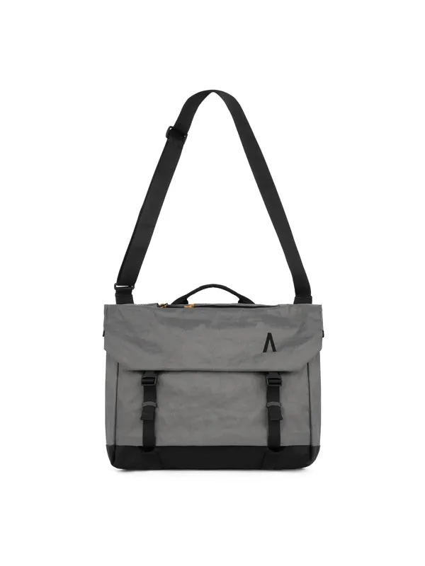 Boundary Supply Rennen Shoulder X-Pac Bag in Urbane Grey Color