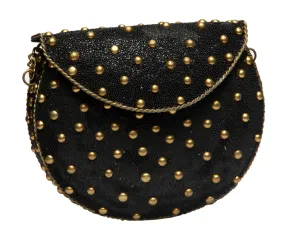 Brass Box Clutch with Sling