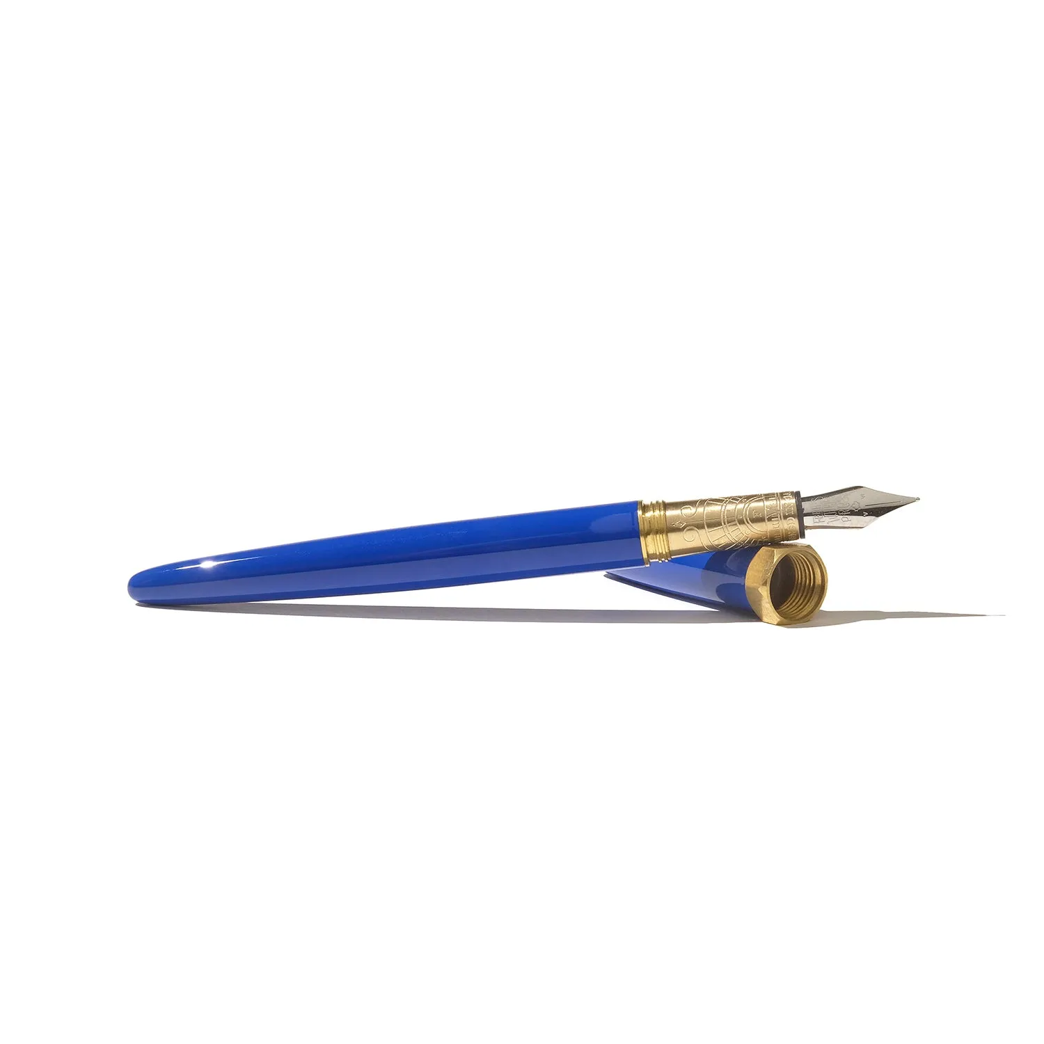 Brush Fountain Pen - Cerulean Midnight (Fine)