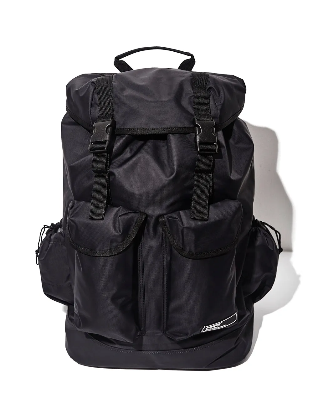 BSRABBIT TWO POCKET BACK PACK BLACK