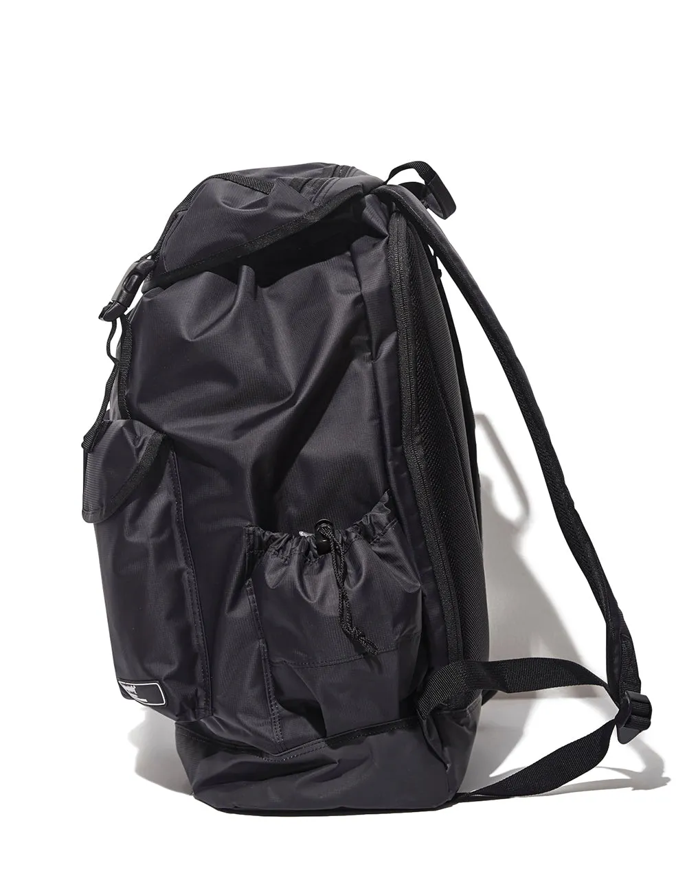 BSRABBIT TWO POCKET BACK PACK BLACK