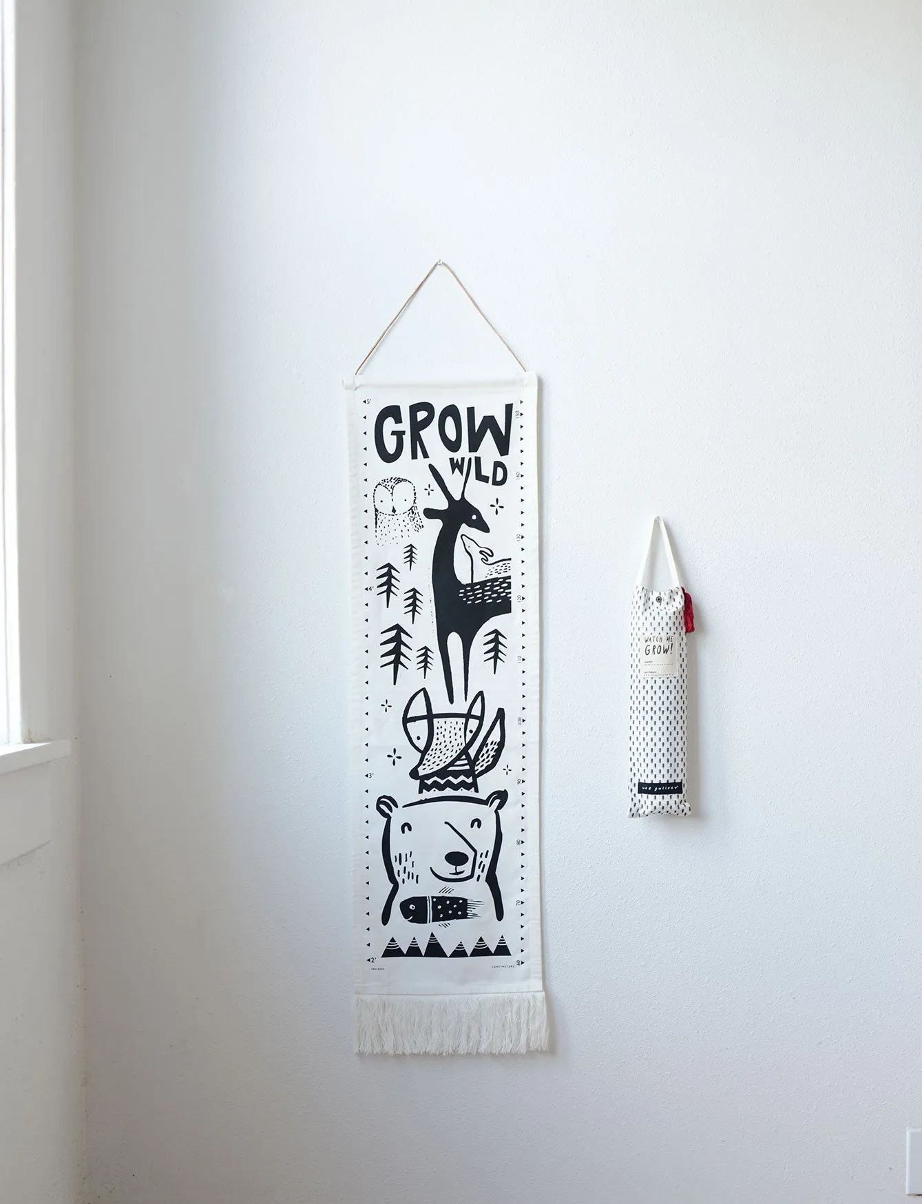 Canvas Growth Chart - Woodland