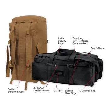 Canvas IDF Mossad Tactical Duffle Bag