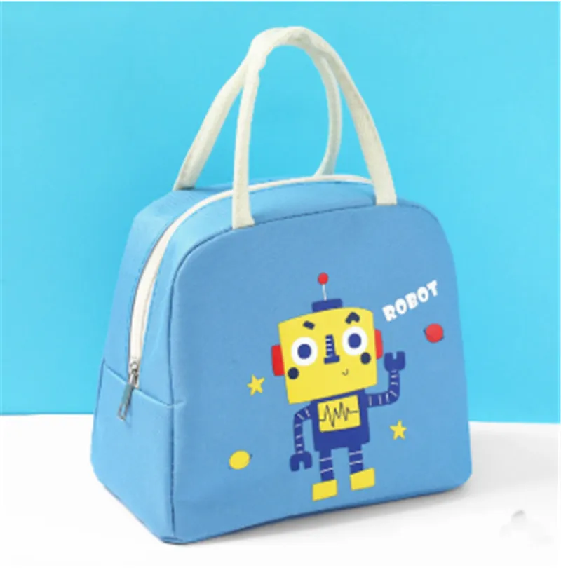 Cartoon Lunch Bag Insulation Bag Oxford Cloth Lunch Bag With Rice