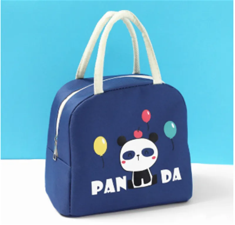 Cartoon Lunch Bag Insulation Bag Oxford Cloth Lunch Bag With Rice