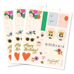 Celebration Sticker Sheets