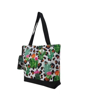 CFS613-BLK Wild Sunset Canvas tote