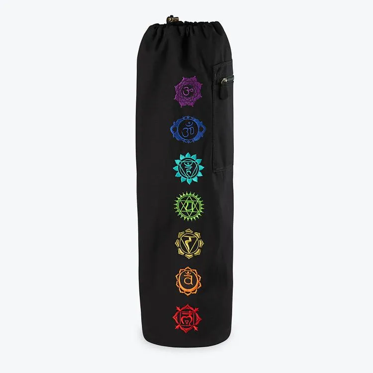 Chakra Embroidered Yoga Mat Bag