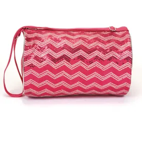 Chevron Sequins Duffel