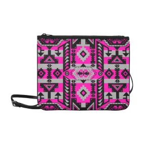 Chiefs Mountain Sunset Slim Clutch Bag