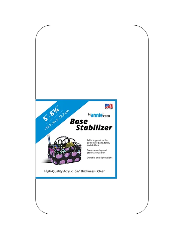 Clear Acrylic Base Stabilizer (5" x 8.75")