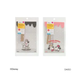 Clear Plastic Bag with Bottom Gusset Mickey 18.5cm x 12cm x 5cm