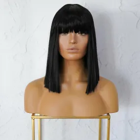 CLEOPATRA COSPLAY - CASSIE Black Fringe Wig