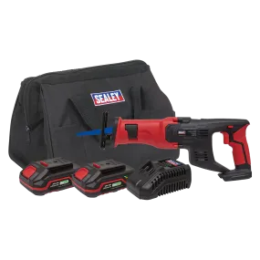 Cordless Reciprocating Saw Kit 20V - 2 Batteries