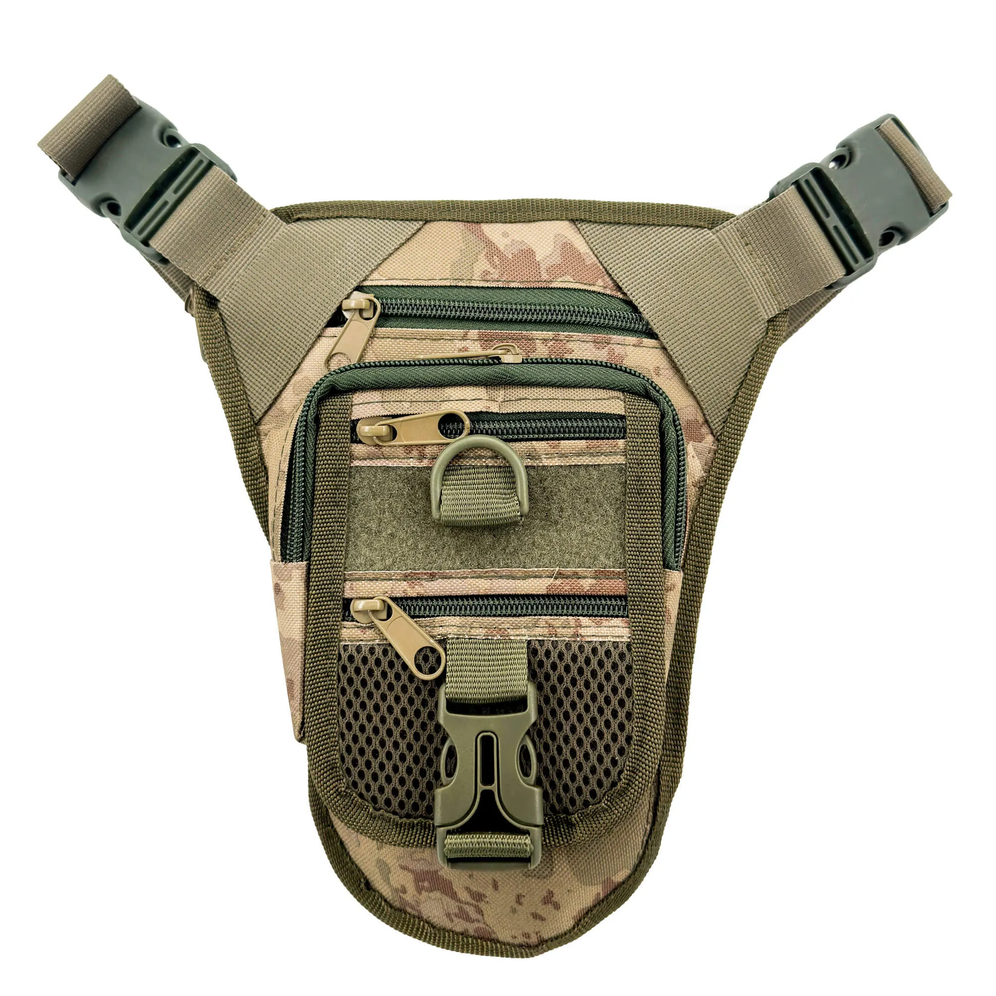 CRW Camouflage Shoulder or Leg Gun Carrying Bag with Strap