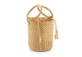 Cylinder Water Hyacinth Bag (Large)