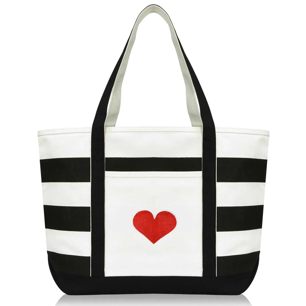 Dalix Heart Tote Bag