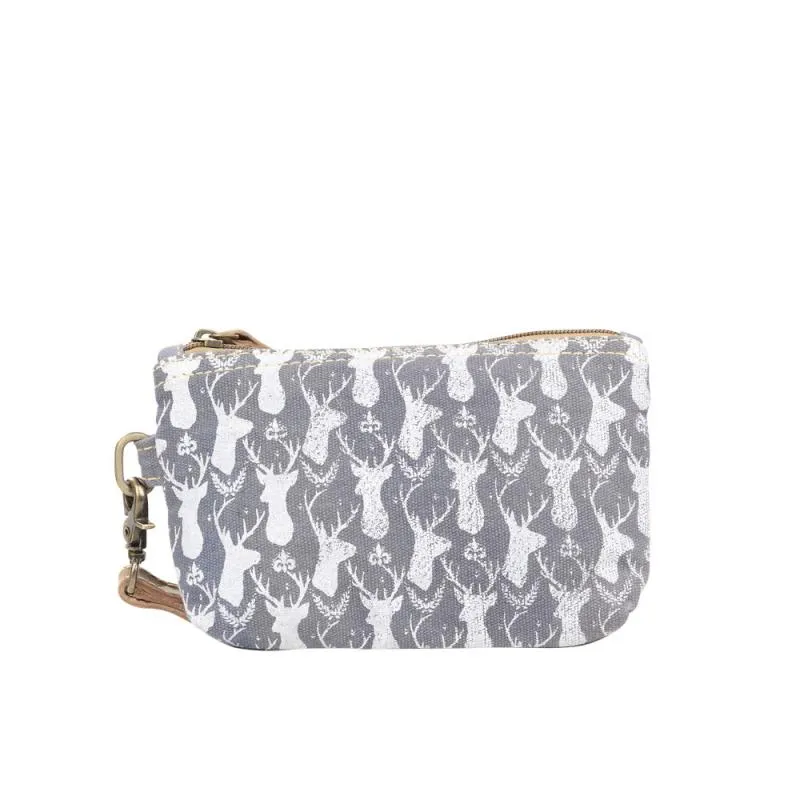 Deer Clutch Wristlet