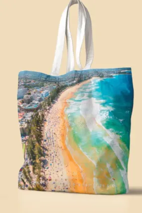 Destination Label Manly Layers Tote Bag