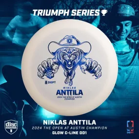 Discmania Niklas Anttila Glow C-Line DD1 (Open at Austin 2024)