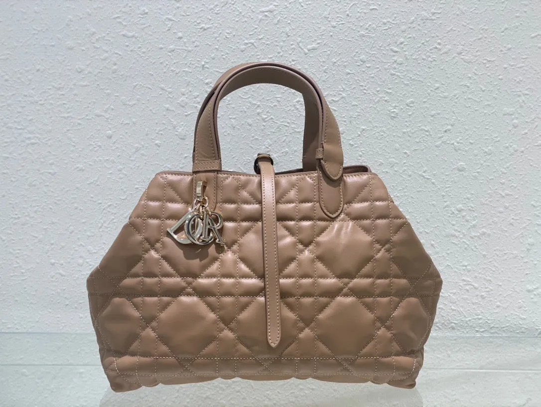 DR305 Medium Dior Toujours Bag / HIGHEST QUALITY VERSION / 11 x 7.5 x 8.5 inches