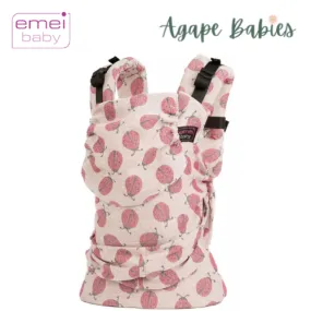 Emeibaby Hybrid Wrap Conversion Baby Carrier - Full Lady Bug